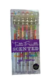 OOLY TUTTI FRUTTI SCENTED MULTI-COLORED GEL PENS- SKU # 132-16 *NEW*