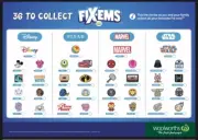 SPIDER GWEN. FREE POST!! Fix-Ems Woolworths Disney Pixar Marvel Star Wars Fixem