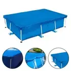 and Weather resistant Square Swimming Pool Cover with Bracket 5 Options
