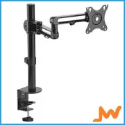 Brateck Articulating Aluminium Single (17"-32") Monitor Arm