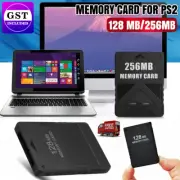 1/2pcs 256MB/128MB Memory Card Game Data Stick For Sony PlayStation 2 PS2 AU