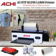 DTF A3 Printer Direct to Film Tshirt Flatbed Heat Transfer EPSON1800 500ML INK