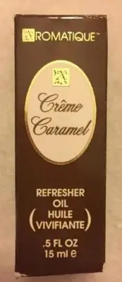 Aromatique Creme Caramel .5 oz Potpourri Warmer Refresher Oil Home Fragrance New