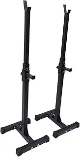 MUELODSIC Barbell Support Stand Dumbbell Holder Rack Double Barbell Display Fitness Equipment Sturdy