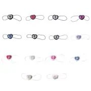 Light Blocking Crosses Eye Shade Romantics Lace Sleep Plush Blindfolds