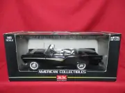 1:18 Scale 1957 Ford Fairlane 500 Skyliner Black Sun Star Diecast Model Car