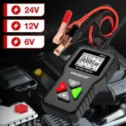 6V 12V 24V Car Truck Battery Load Tester Engine Charging System Analyzer Tool AU