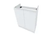 Kwiksemble DIY 600mm Freestanding Bathroom Vanity Cabinet Only - White