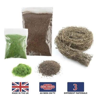 WWS Summer Hedgerow Modelling Kit – Model Railway Wargame Scenery Diorama