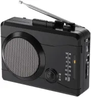 Cassette Player Recorder, Portable Retro Tape Player Audio Recording, AM/FM R...
