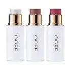 Organic Face Stick Trio: Bronzer, Blush & Highlighter - Lightweight & Blendable
