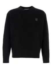 [Maison KitsunÉ] Maison KitsunÉ-Maglione Fox Head A Coste In Lana-Uomo S