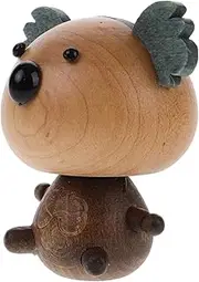 ULTECHNOVO Cute Bobblehead Car Dashboard Ornament Fun Shaking Interior Decoration Charming Car Accessories for Aesthetic Appeal Playful Vehicle for All Ages