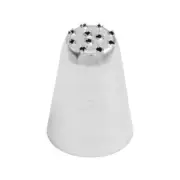 Wilton Stainless Steel #233 Multi-Open Piping Tip Cake Decorating Nozzle Silver