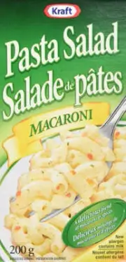 KRAFT Macaroni Salad Mix, 200g/7.1 oz