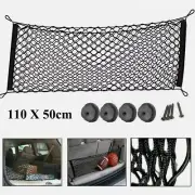 Car Rear Cargo Net Envelope Style For Trunk Organizers and Storage Universal (for: Fiat)