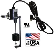 Vertical Float Switch - 20 Foot - 1" to 6" Pumping Range - N.O. - 1 HP @ 120 VAC
