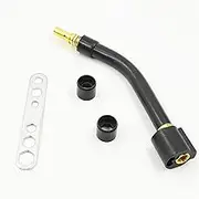 24pcs/Set 15AK Binzel Torch Gun Consumables Electrode and Shield Cups and Link Rod Tips Goose Neck Bend For MIG Welding Machine Welding Torch Head Welding Accessories (Size : 0.8MM)