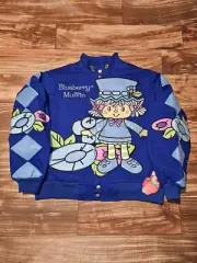 NEW Vintage RARE Strawberry Shortcake Blueberry Muffin Jacket 2008 Sz Youth XL