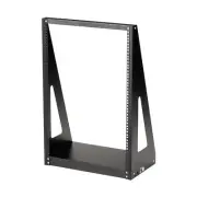 StarTech.com 2-Post 16U Heavy-Duty Desktop Server Rack, Small Open Frame 19in...