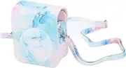 Color Print PU Leather Protective Case Bag with Adjustable Shoulder Strap, Great, Flip Design for Fujifilm for Instax Mini 12 (Dreamy)