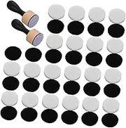 2Pcs Ink Blending Tool with Handle for Stamping Scrapbooking Creative Projects Soft Sponge Material for Durable Stamp Effects Easy Color Mixing Blending