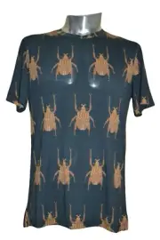 Paul Smith Mainline Beetle Floral Print Mens T Shirt “XS” BNWT