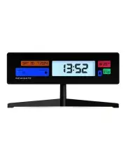 [Newgate] Supergenius Lcd Alarm Clock in Matte Black