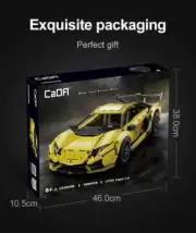 CaDA LAMBORGHINI Aventador LP700 Building Blocks Car w/ RC System toys gift