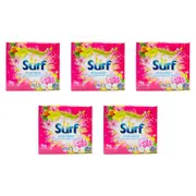 5PK Surf Stain Removal Deep Clean Laundry Detergent Powder 1kg Rose Fresh