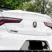 W-POWER PEARL WHITE V-STYLE REAR TRUNK DUCKBILL SPOILER WING FOR 21-25 ACURA TLX