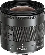 Canon EF-M 11-22mm f/4-5.6 IS STM Lens, Silver