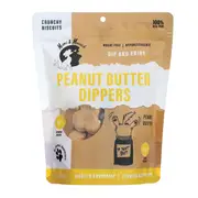 Mimi & Munch Wheat Free Peanut Butter Dippers Dog Treat 180g