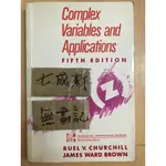 COMPLEX VARIABLES AND APPLICATIONS 5E / RUEL V. CHURCHILL