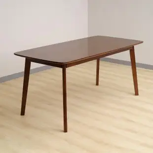 【HappyLife】簡約實木餐桌 160x80公分 Y11259(實木桌 餐桌 桌子 書桌 辦公桌 咖啡桌 木桌子)