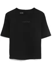 [Calvin Klein] raised-logo performance T-shirt