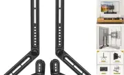 Soundbar Mount Bracket for Mounting Above or Under TV Fits Most of Sound Bars