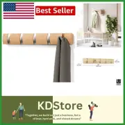 Flip 5 Hook: Stylish Wall-Mounted Coat Rack for Small Spaces - Easy Install
