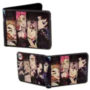 New Hashiras DEMON SLAYER BiFold Wallet Kimetsu no Yaiba Credit Card Billfold