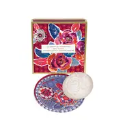 Fragonard Rose Ambre Soap and Soap Holder