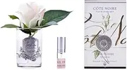 Cote Noire Perfumed Natural Touch Rose Bud Blush - Silver & Clear Glass