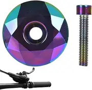 Road Bikes Bowl Cover | Safe Lightweight Headset Top Caps,Sturdy Waterproof Bikes Stem Cover Cycling Accessories for Road Bikes Mountain Bikes