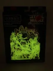 Star Wars: Episode 1 - Glow in the Dark Podrace Action Wall Scene Graphics VTG