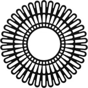 Ekena Millwork Ceiling Medallion Cornelius Architectural Grade Pvc Peirced Black