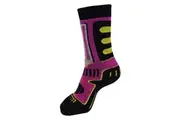 XTM Gravity Merino Kids Snow Socks Hot Pink