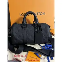 在飛比找蝦皮購物優惠-安欣二手 LV 路易威登 KEEPALL 25 新款 黑色 