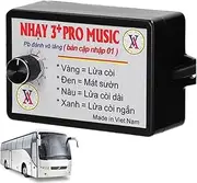 Automotive Horn Switches, 12V 24V Music Rapid Horn Relay, Adjustable Relay with Metal Knobs Car Accessories