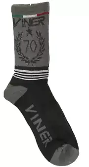 Viner Platinum 70th Coolmax Cycling Socks L - XL UK 8-11 US 9-12 New Campagnolo