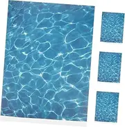 Sosoport 4pcs Realistic Sea Wave Texture Paper for Outdoor Miniature Models for DIY Scenery and Garden Decor Easy to Use for Architectural Models and Dioramas