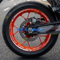 在飛比找Yahoo!奇摩拍賣優惠-ktm duke790 輪框反光貼 輪框貼 輪框貼紙 輪胎反